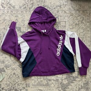 Adidas cropped hoodie